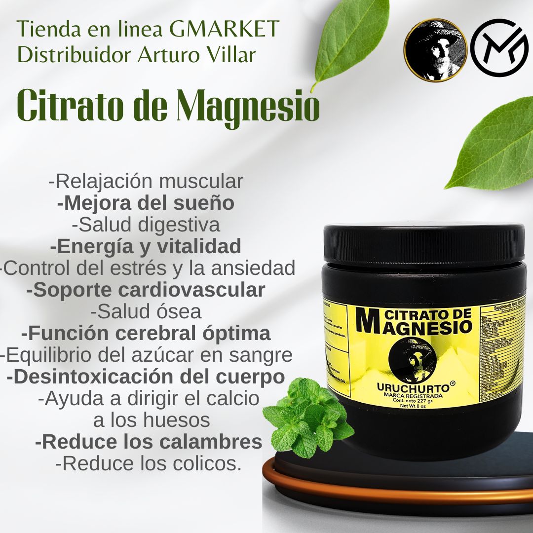 Citrato de Magnesio Uruchurto.