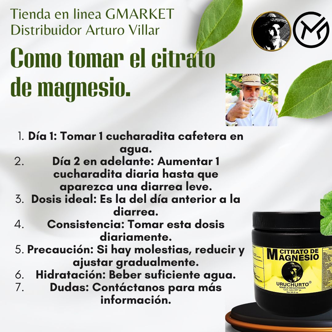 Citrato de Magnesio Uruchurto.