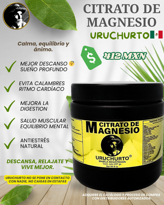 Citrato de Magnesio Uruchurto.