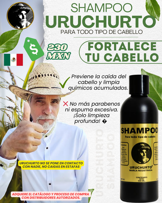 Shampoo Todo tipo de cabello Uruchurto