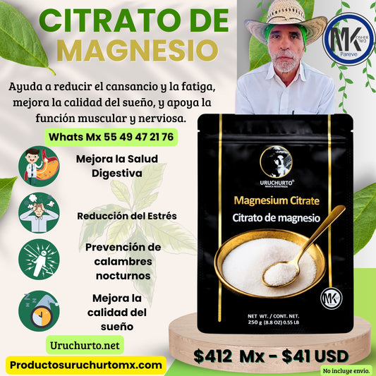 Citrato de Magnesio Uruchurto.