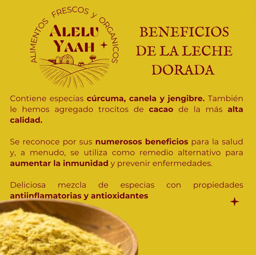 Leche Dorada ALELU YAAH 50g