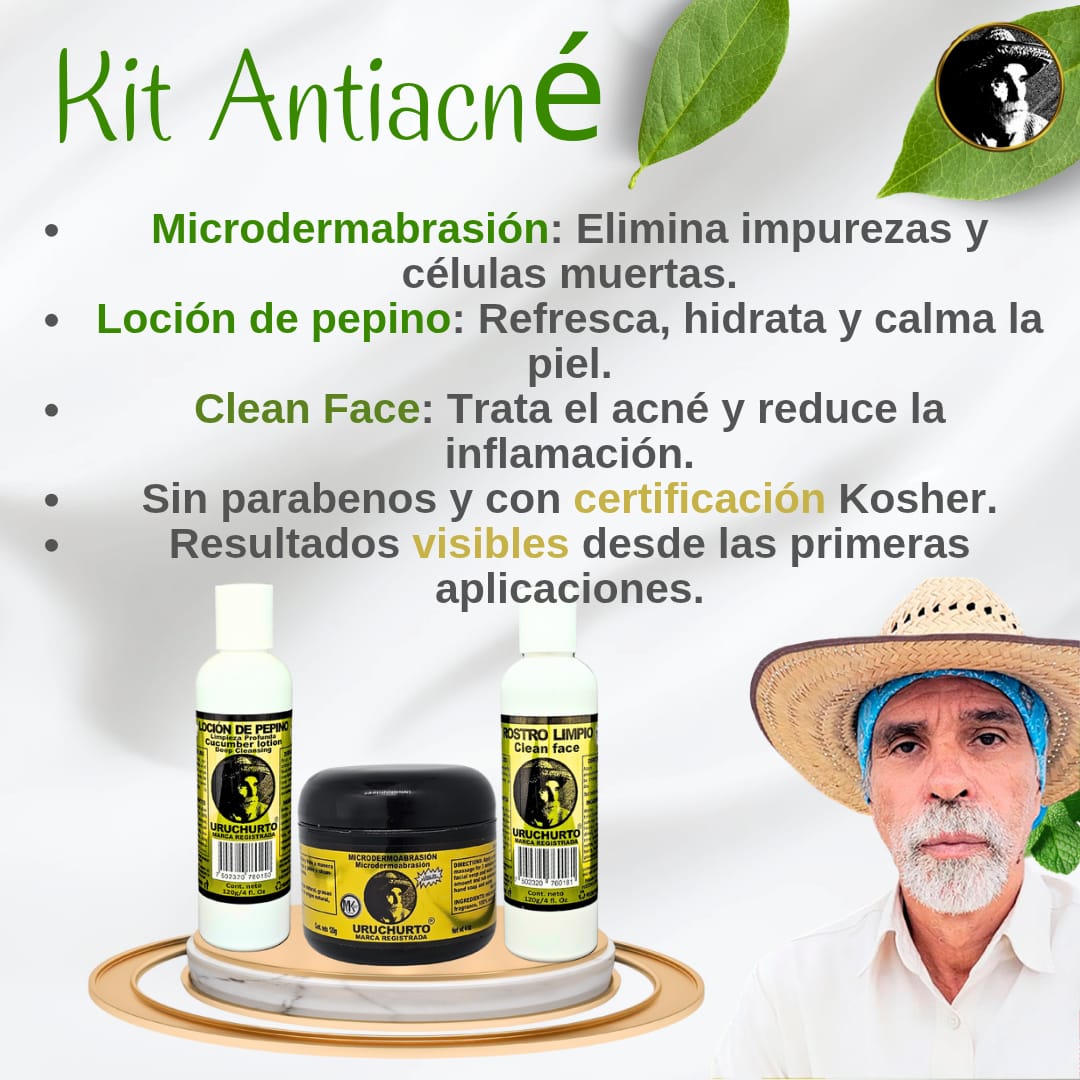 Kit Antiacné Uruchurto