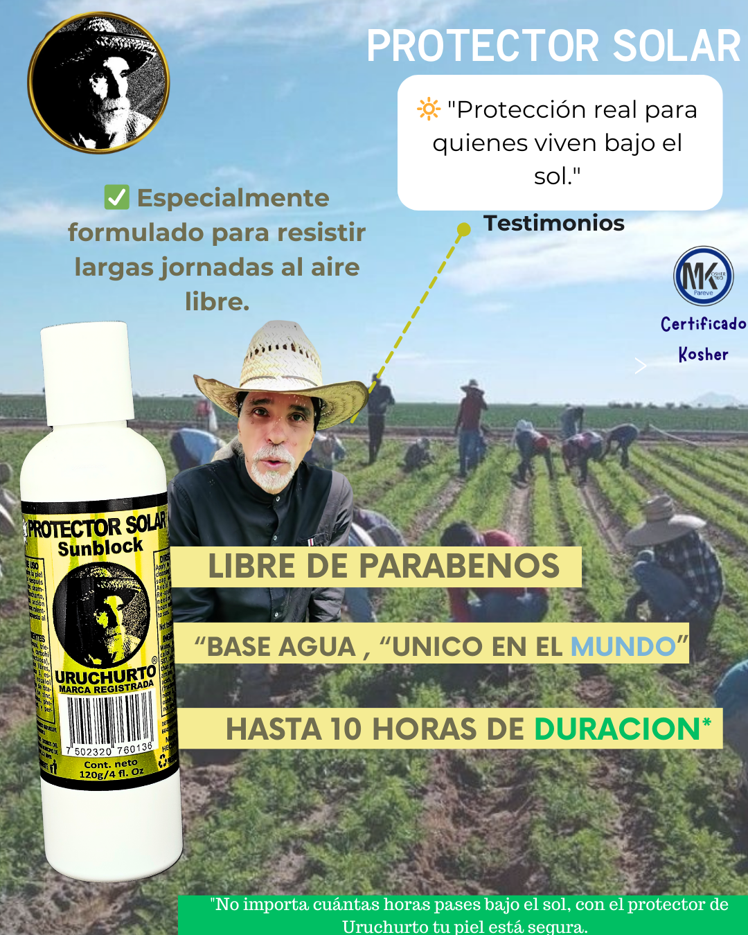 Protector Solar Uruchurto